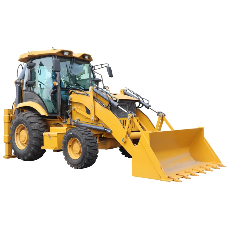 Backhoe Loader Wholesale Excavator Diesel Engine   With Best Price CE EPA Backhoe Loader For Sale