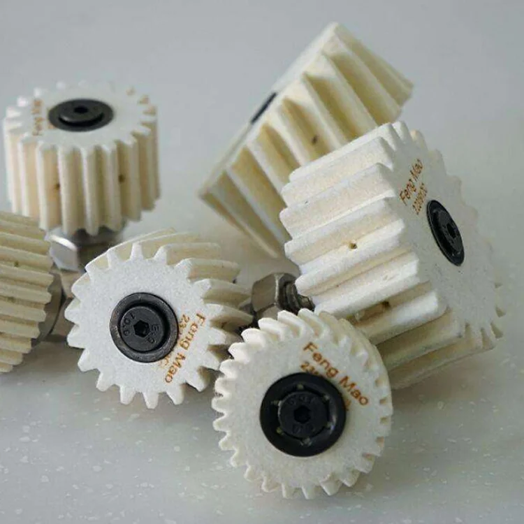 Special Offer Industrial Use Oil Absorbing Pure Felt Grinding Wheel Spur Gear White Wool Felt Gear For Machinery