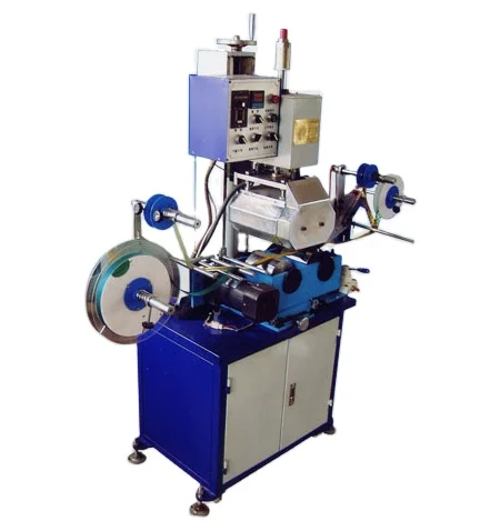 TJ-44 2022 Automatic ribbon printer satin ribbon hot foil stamping machine plastic ribbon printer thermal printing machine