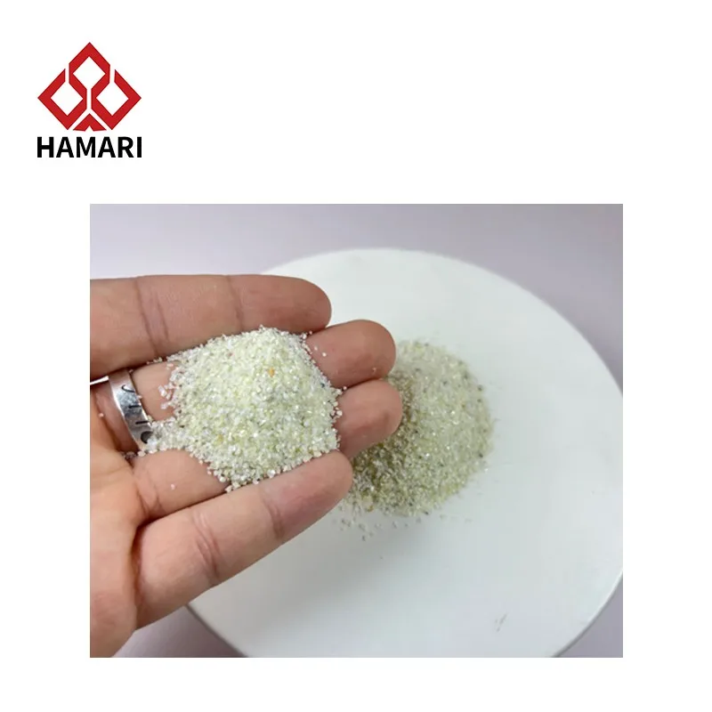 20-40# Phoenix green color sand coating true stone paint non-toxic and tasteless epoxy floor raw materials