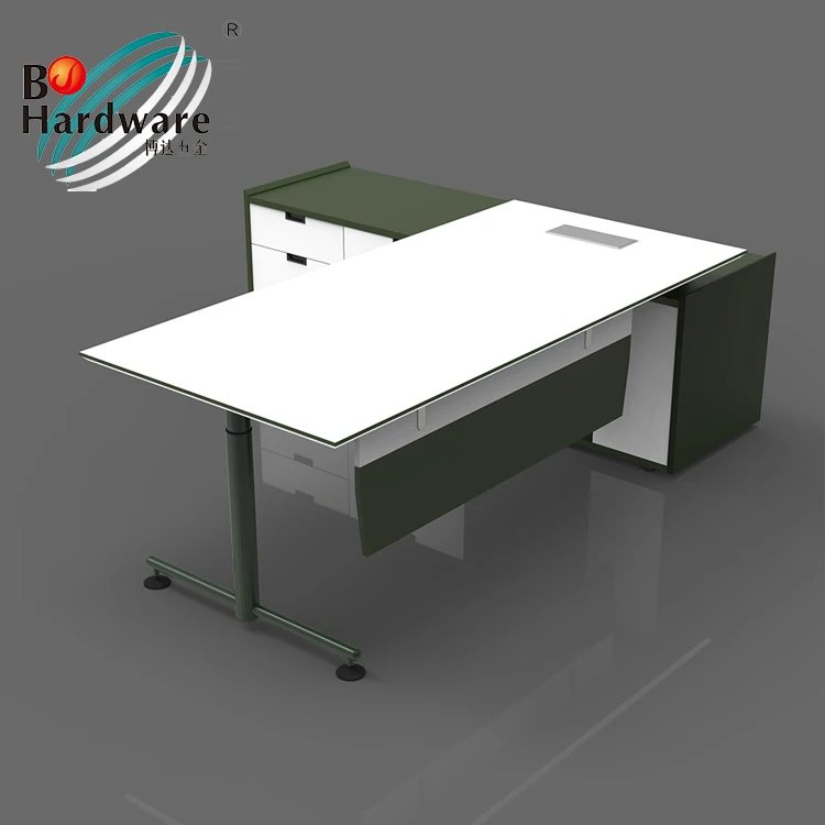 Luxury Director Desk Executive Office Desk Ceo Desk With Side Table Return