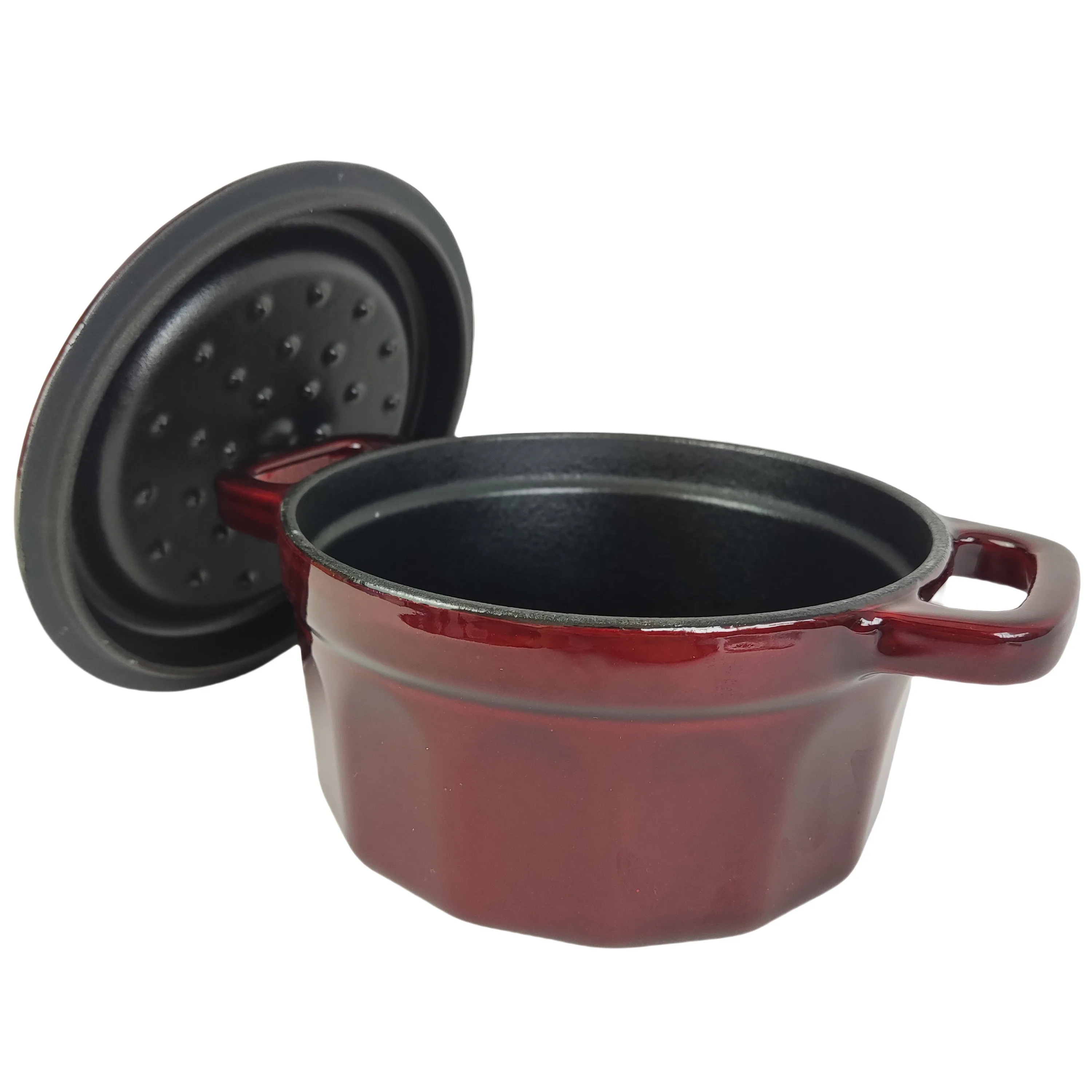 Wholesale Heavy Quality Non-stick Enamel Casseroles Enamel Cast Iron Kitchen Utensils Cookware Pots