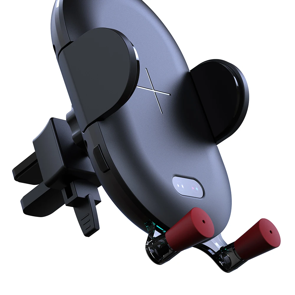 
2021 new arrivals10w wireless phone car holder charger infrared sensor 