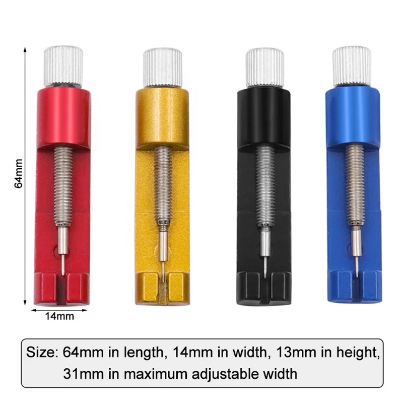Watchband Tools Watches Strap Repair Adjustment Device Kits Disassembly Metal Watch Band Strap Link Pin Remover Repair Tool Kit