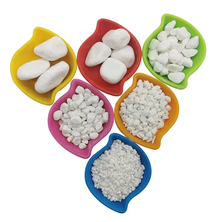 Natural Dolomite White Pebble Lump Granular Powder 80 mesh for Processing Lime Sanitary Ware Uses Beyaz Dolomit Mermer Exporters