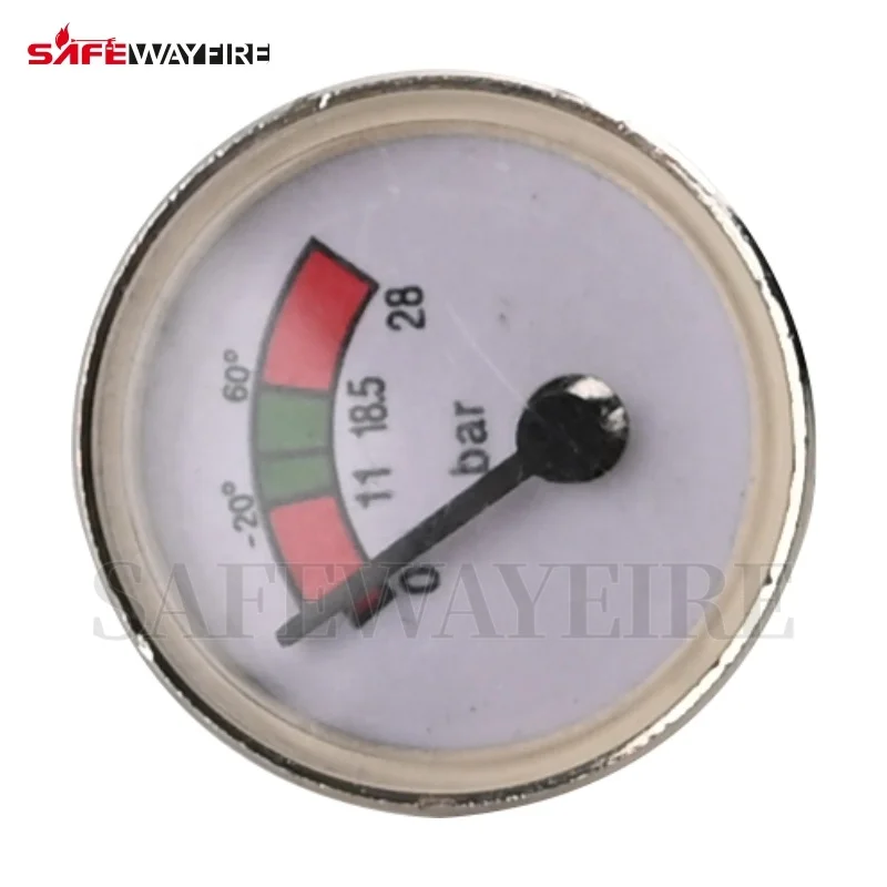 Safewayfire 2024 new arrival 23mm 37mm fire extinguisher pressure gauge/manometer