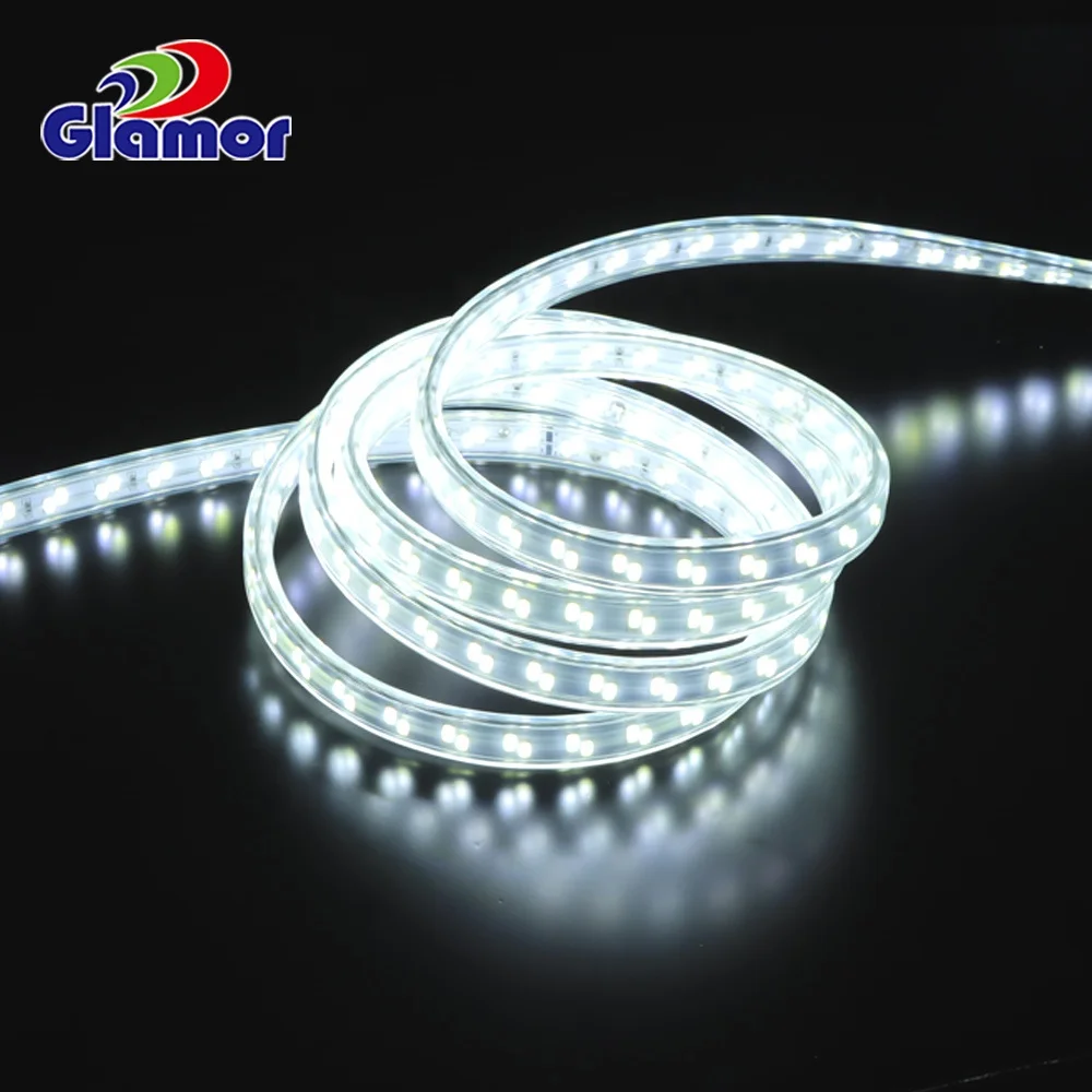 Двухстороннее освещение туннель Строительная площадка Высокая люмен портативный кабельная катушка гибкая светодиодная лента