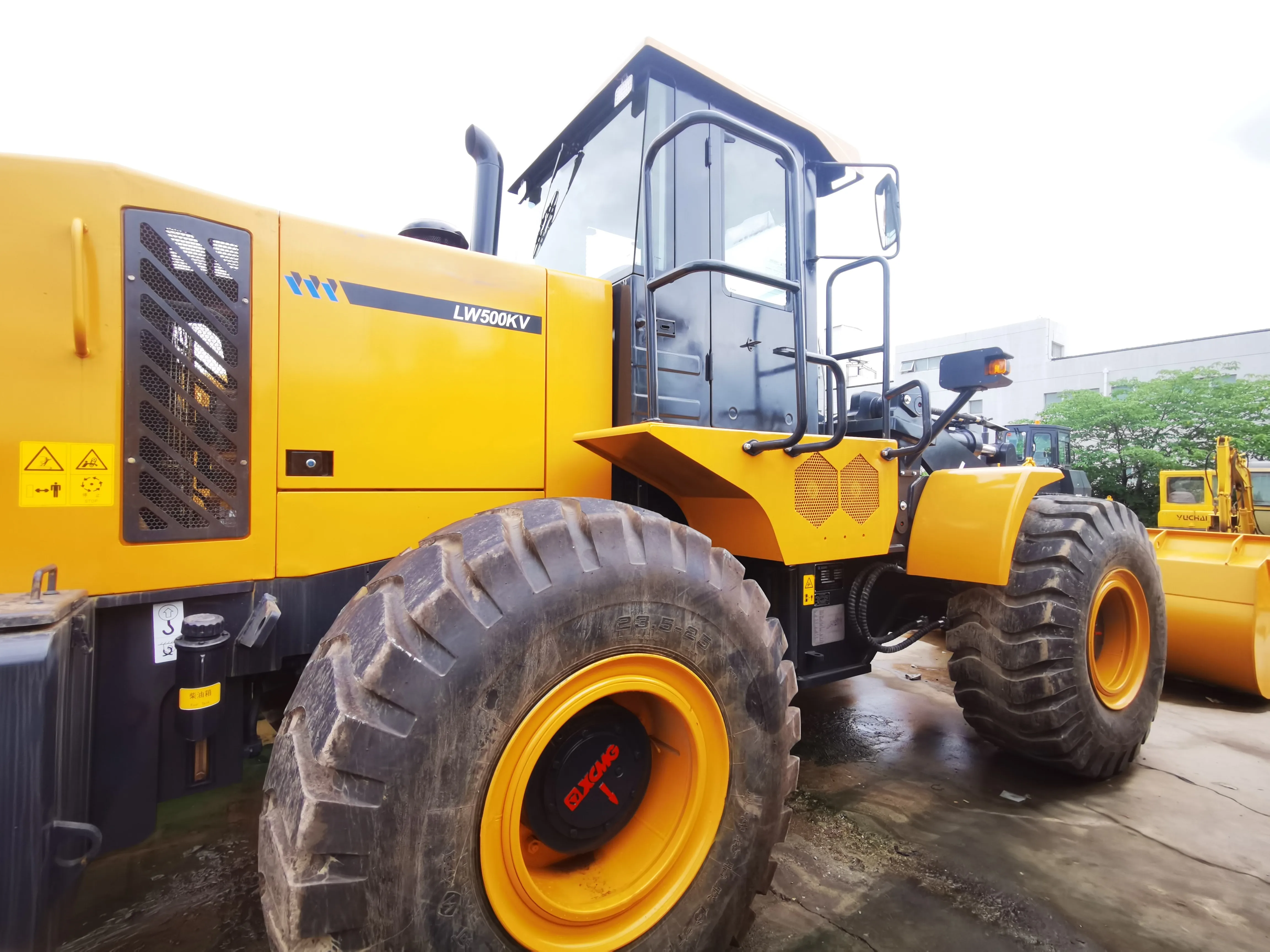 High Quality Used LW500KV 5ton Front Wheel Loader 162kw Weichai Engine Cheap Sale Farm Used Backhoe Loader Excavator 5 ton Rated