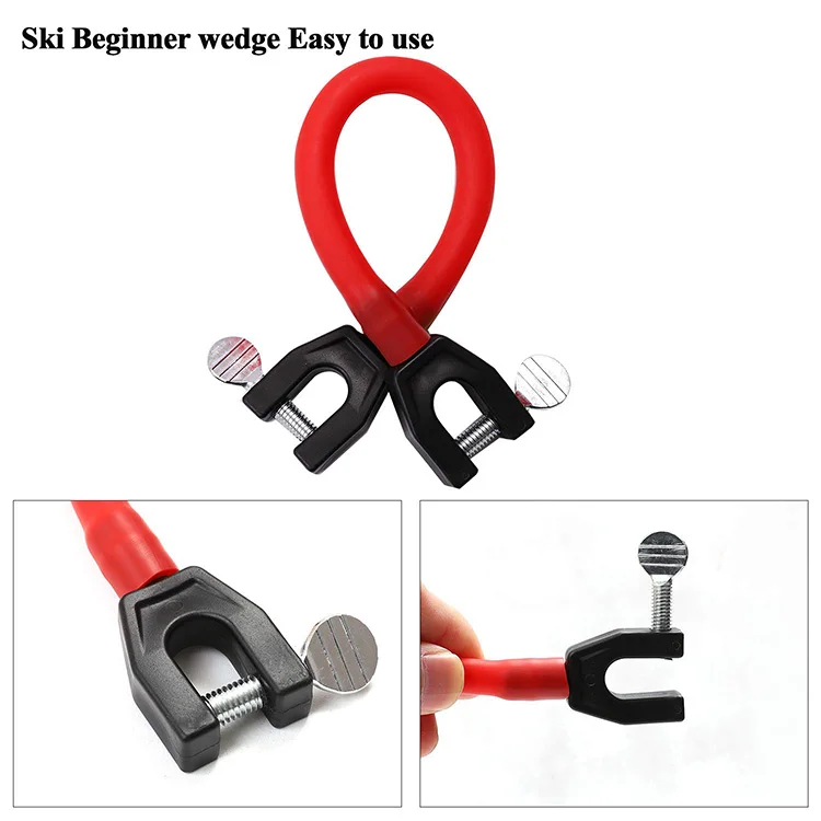 Latex Ski Tip Connector to Control ski Speed avoid crossing tips in winter with CE for ski school