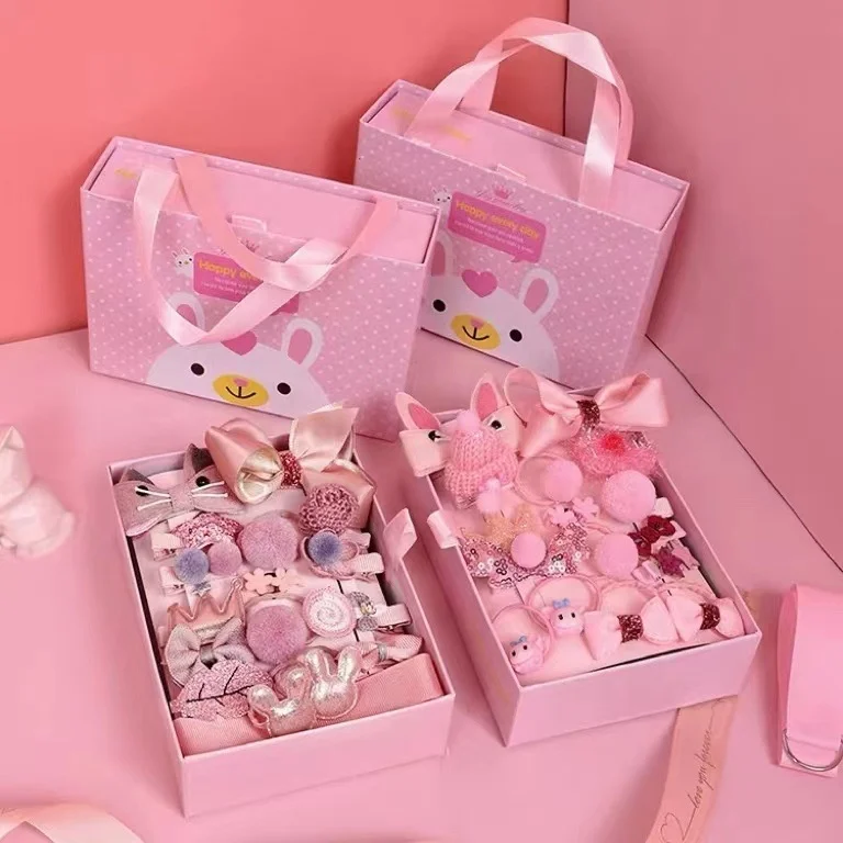 Kids Hair Ring Baby Little Girl Lovely Small Rubber Band Kids Hair Accessories Sets