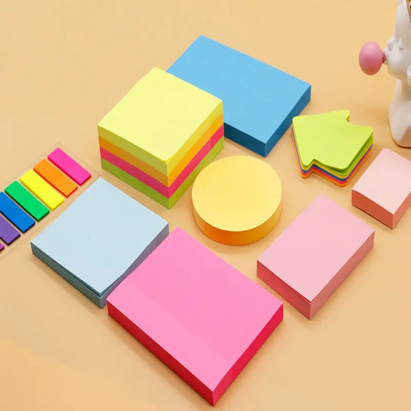 Odm Oem Post Note It Office Stationery Supplier Wholesale Custom Shaped Note Sticky Notes Notepads