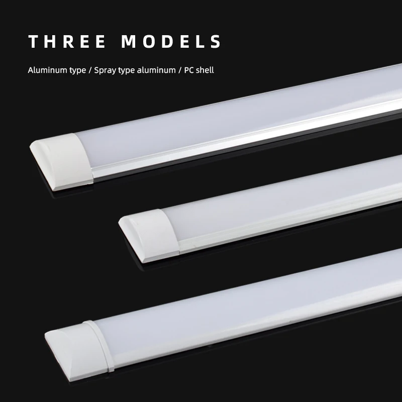 Led Tube Lamps Suspended Linear Fixtures 18w 36w 72w Led Batten Light For Office