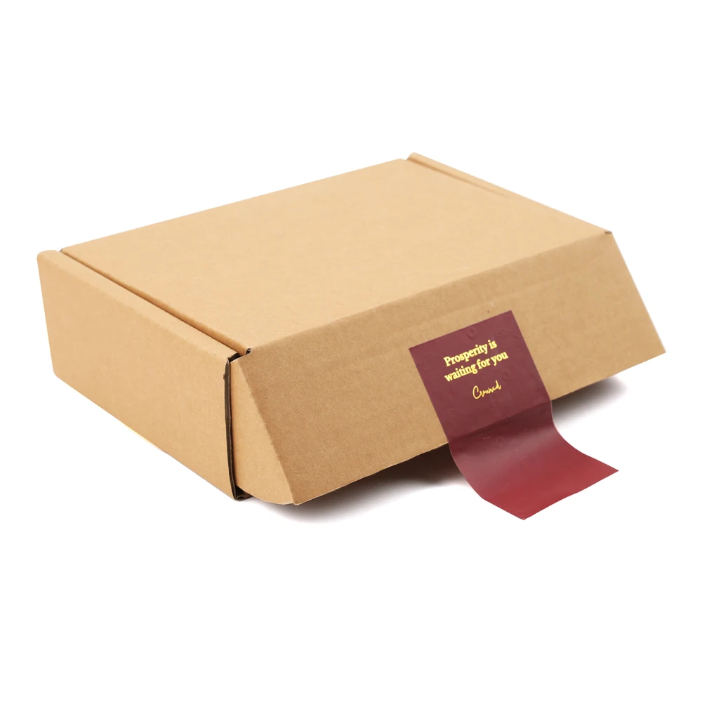 custom 7x5x4 high quality eco friendly foldable kraft chocolate brown shipping card board box for picture frames recyclable