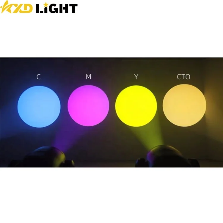 Professional Stage Beam Spot Wash Frame 4in1 Light LED Moving Head Light Framing Events Light