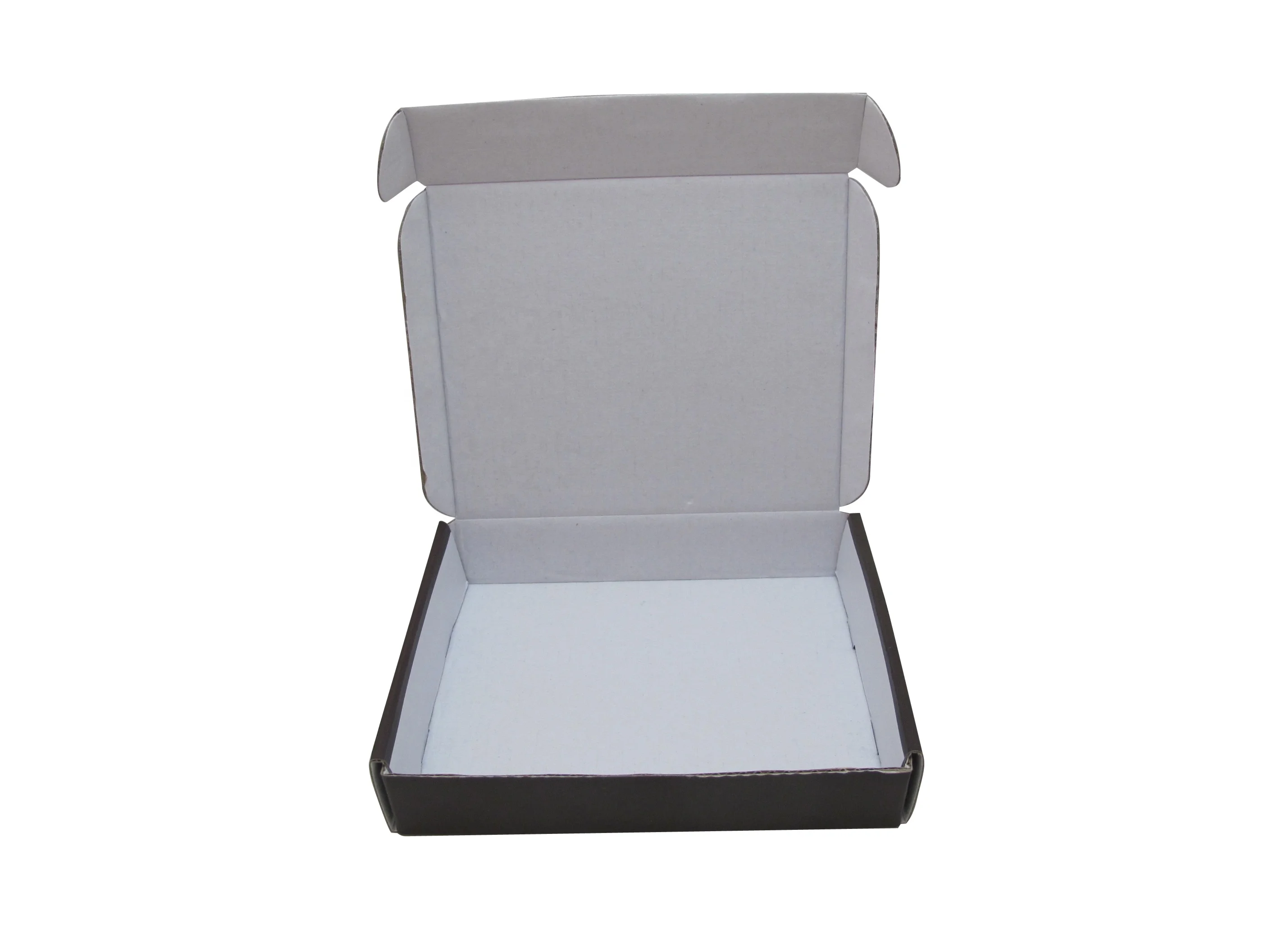 Custom Black Shipping Paper Box Custom Logo Attractive Corrugated Boxes Large With Logo