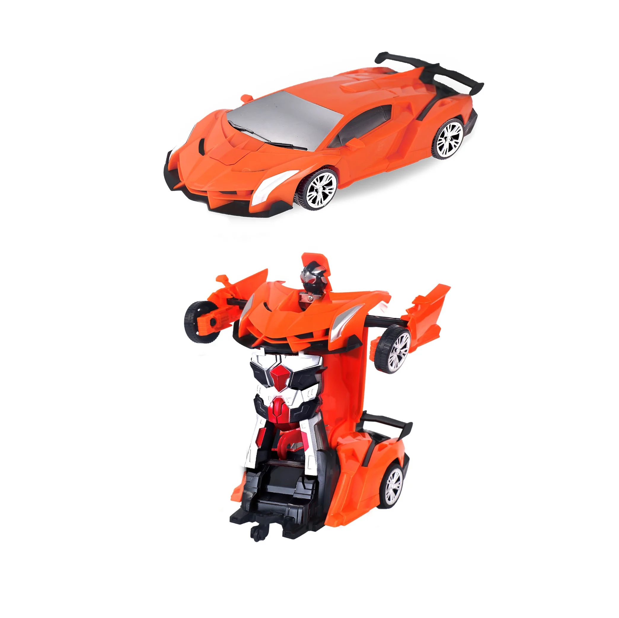 Jimei hot selling radio control transformers toys power motor easy to play cheap realistic rc car transformer for kids