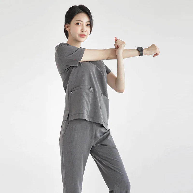 Fashion Medical Men Greys Anatomy Wholesale Best Quality Nursing Hospital Uniform Suit Scrubs Uniforms Sets Nurse For Men