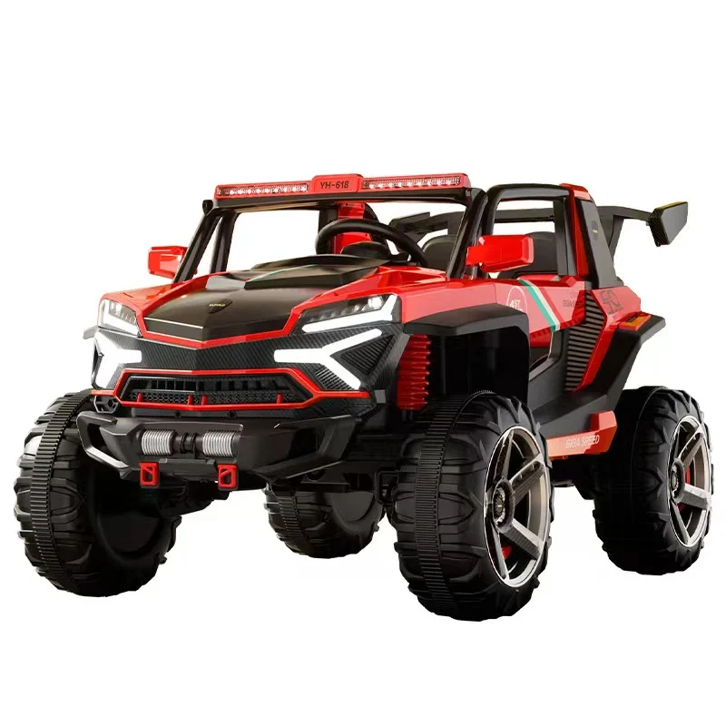 Factory Direct Sales Unisex 12V Rechargeable Electric Ride-on Cars Cheap Price Kids Toy with Remote Control for 3-12 Years Old