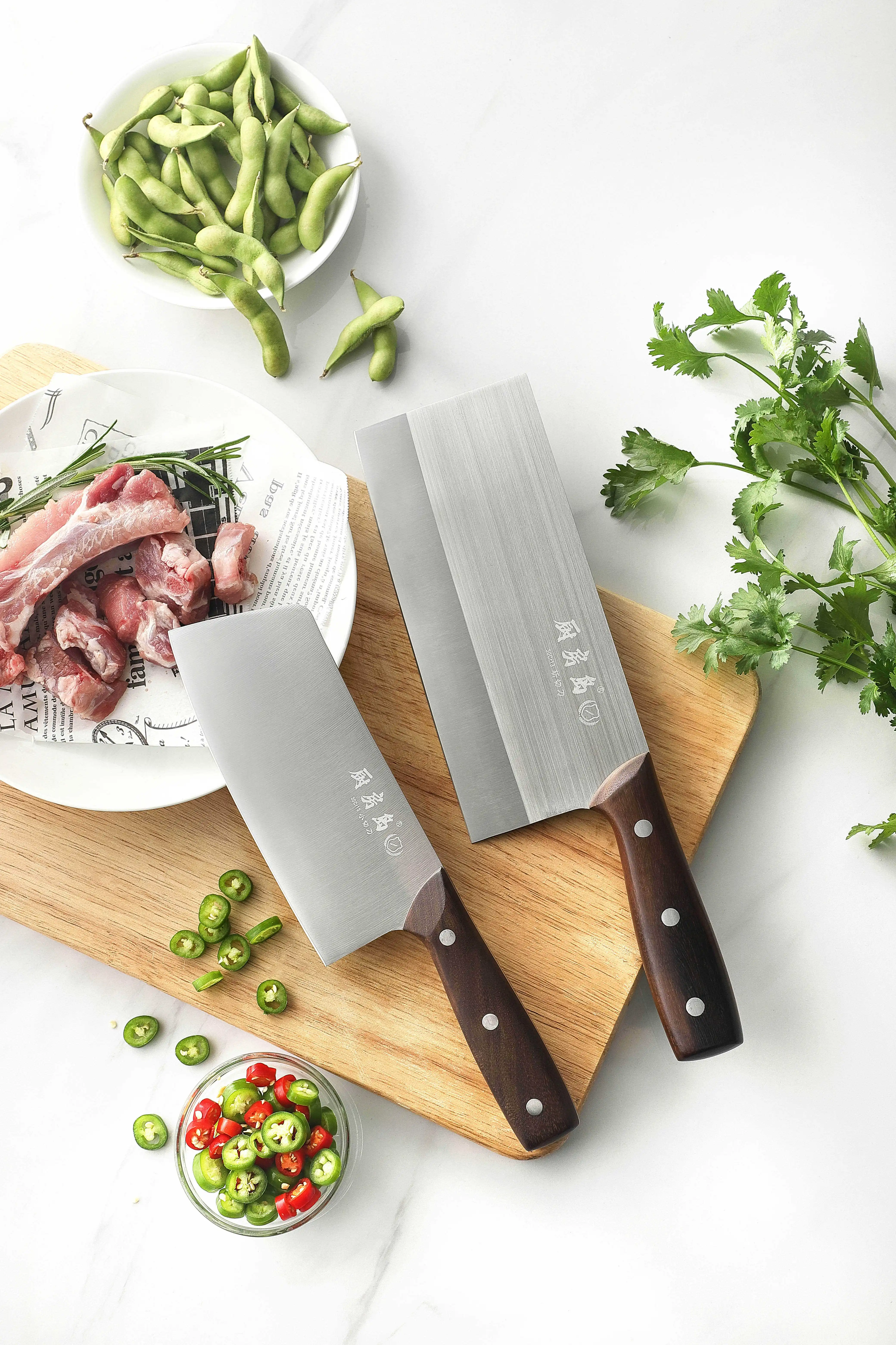 Hot Sale High Quality Stainless Steel Kitchen Knife Manufacturer Luxury Cleaver Knife