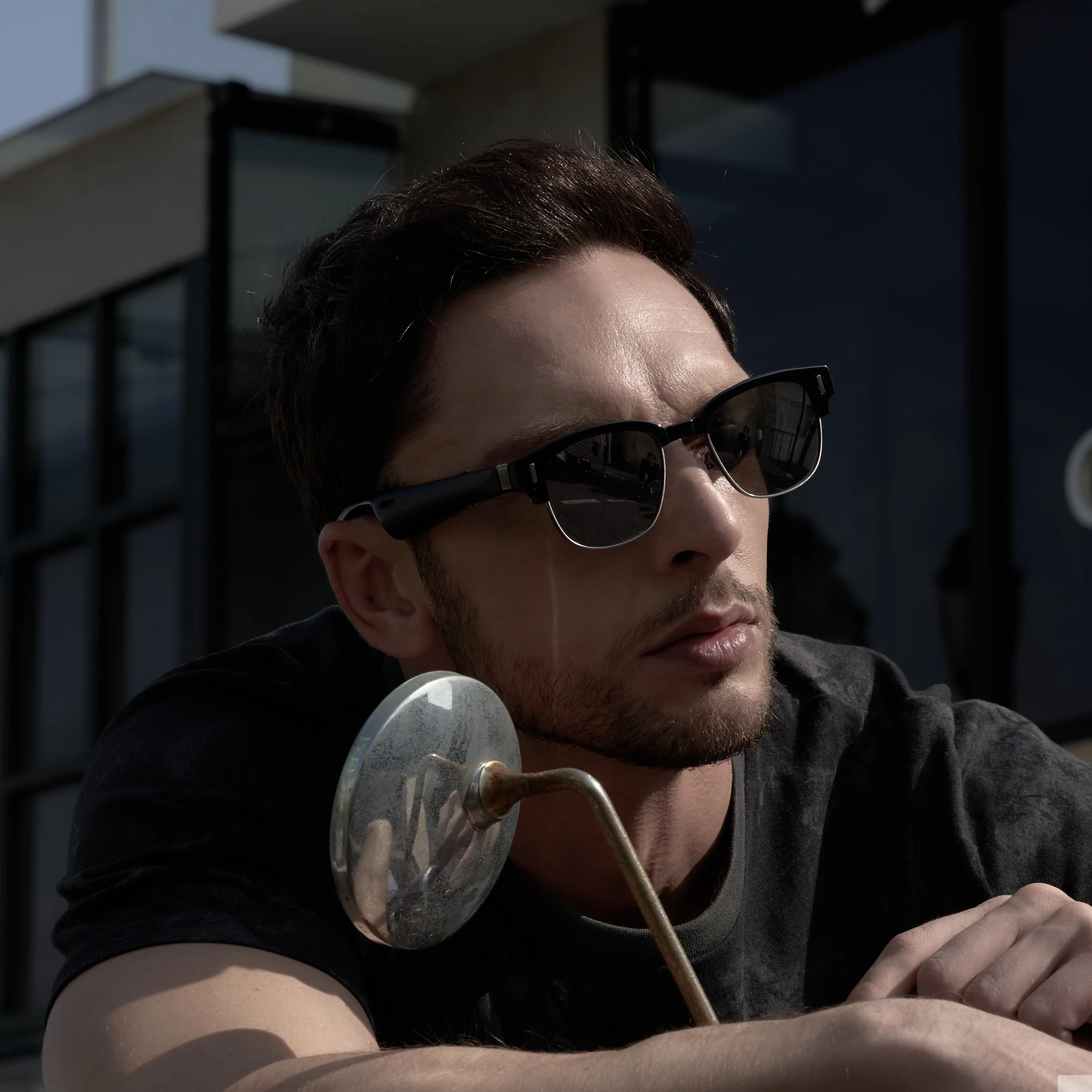 
Smart Mirror Glass BT 5.0Vr Sunglasses Anti-Blue all Android White Blue WIFI android mid wifi notepad Smart glasses 