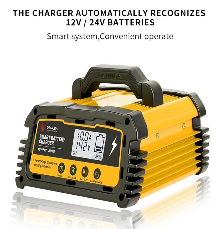 12V 24V 5A 10A 20A 25A Motorcycle Car Battery Charger Pulse Repair Lead Acid Battery Charger EU US UK AU JP