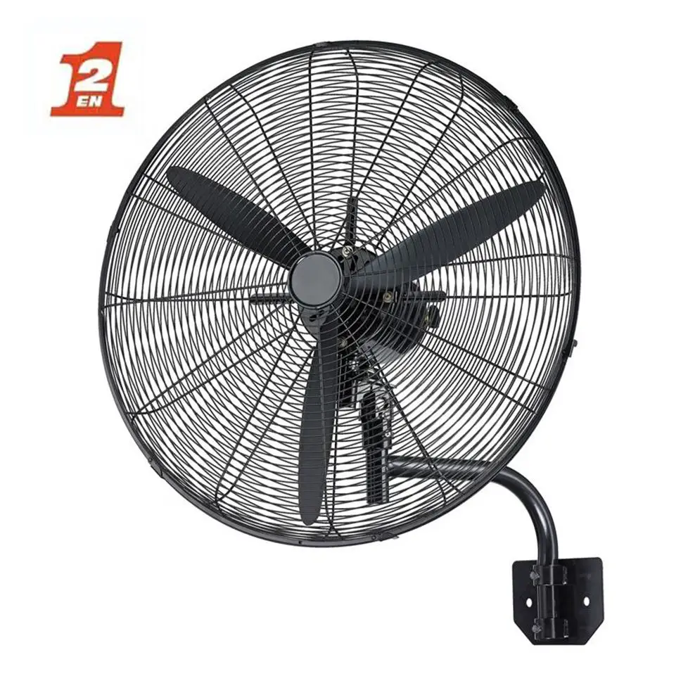 750mm High Velocity 3 Speed Powerful Electrical Stand Fan Remote Control Industrial Wall Fan for South America Market