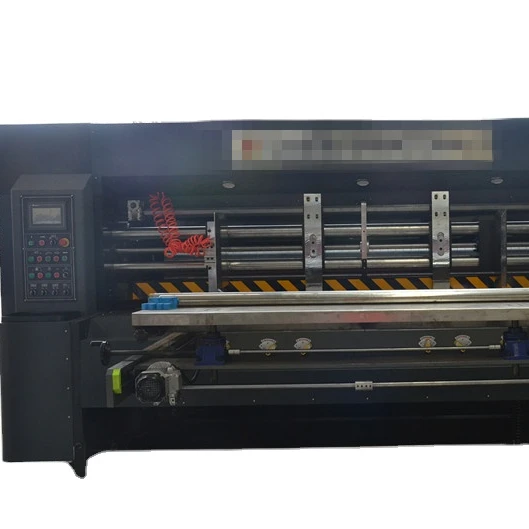 Professional corrugated pizza box printer slotter and die cutter