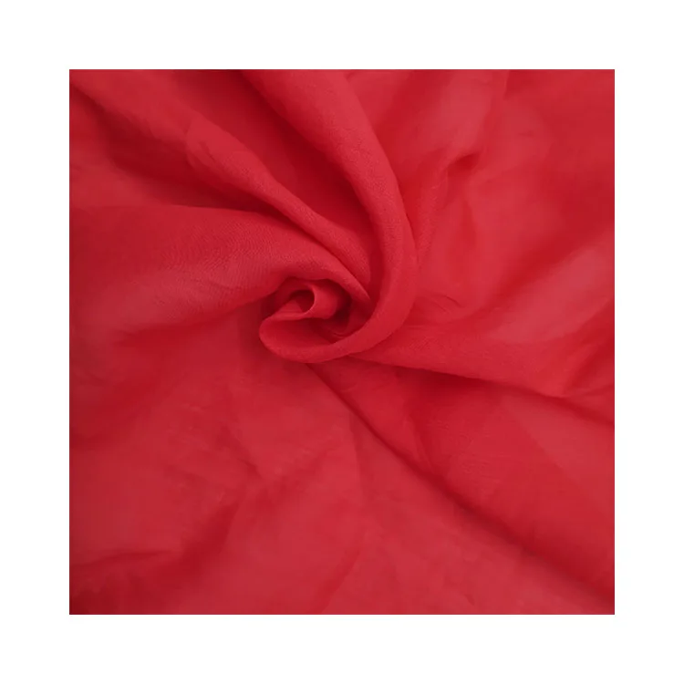 
2021 new top quality plain soft ramie textile wholesale ramie fabric ramie cotton fabric for top shirts garment 