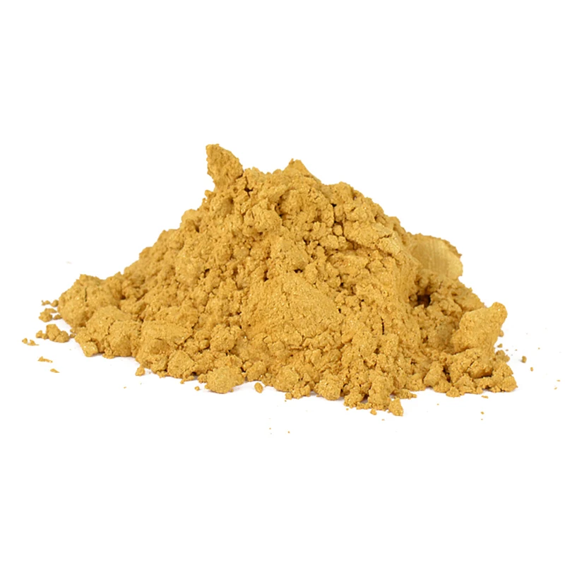 Private label Edible Natural with high quality sparkle pearlescent effect Food grade Gold Powder Pearl Pigment For Cake & Drink