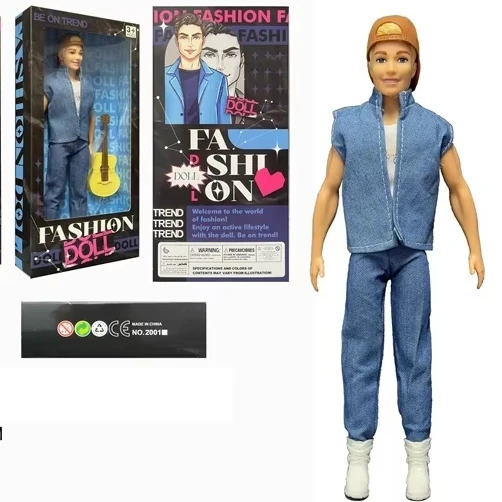 New Arrival Unisex Baby Dolls Toys for Kids Handsome Fashion Model People Made of Plastic