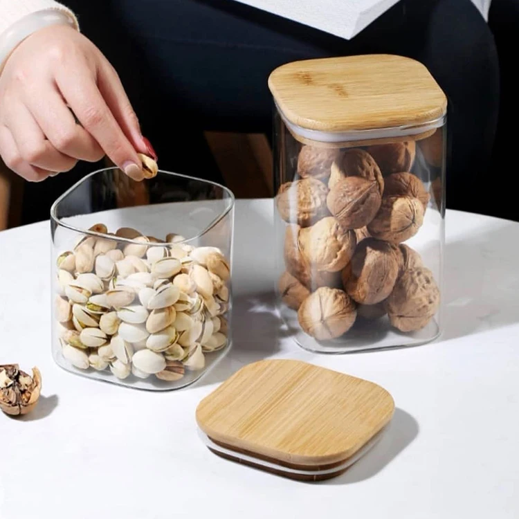 kitchen container storage jars with lids glass food jars containers unique spice jar