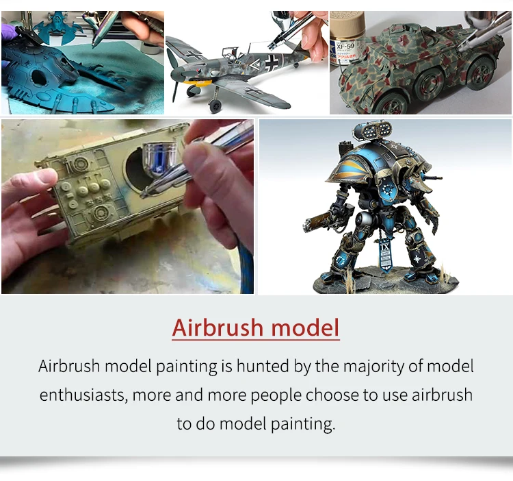 AS18TAK Air Brush Tattoo Kit Complete Airbrush System Small Air Compressor