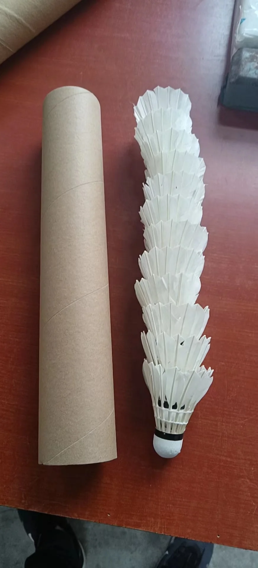 Goose Feather Badminton Ball/Shuttlecocks Customized Logo