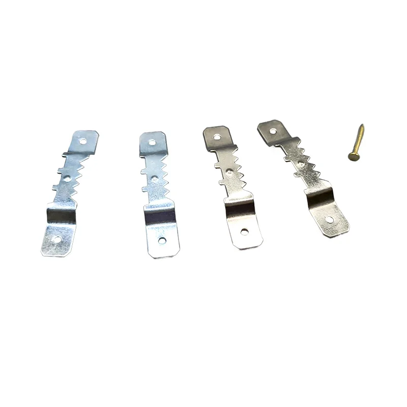 Heavy Duty Gold Sliver Color Sawtooth Hanging Picture Photo Frame Hangers Hook