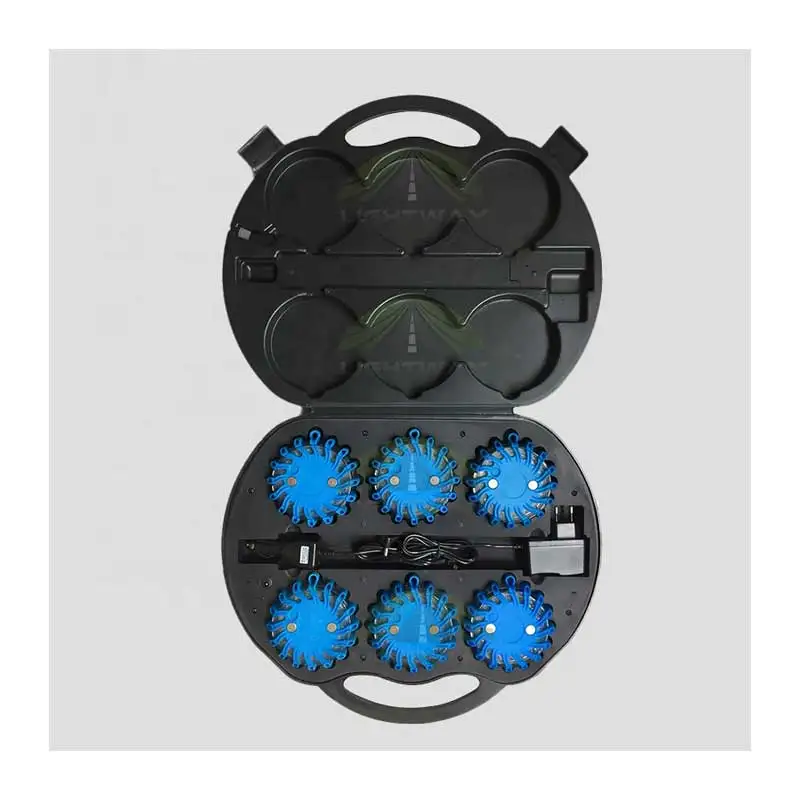 emergency car kit emergency road flares Kit with Magnetic Base  Car rechargeable multifunctional LED Road Flares