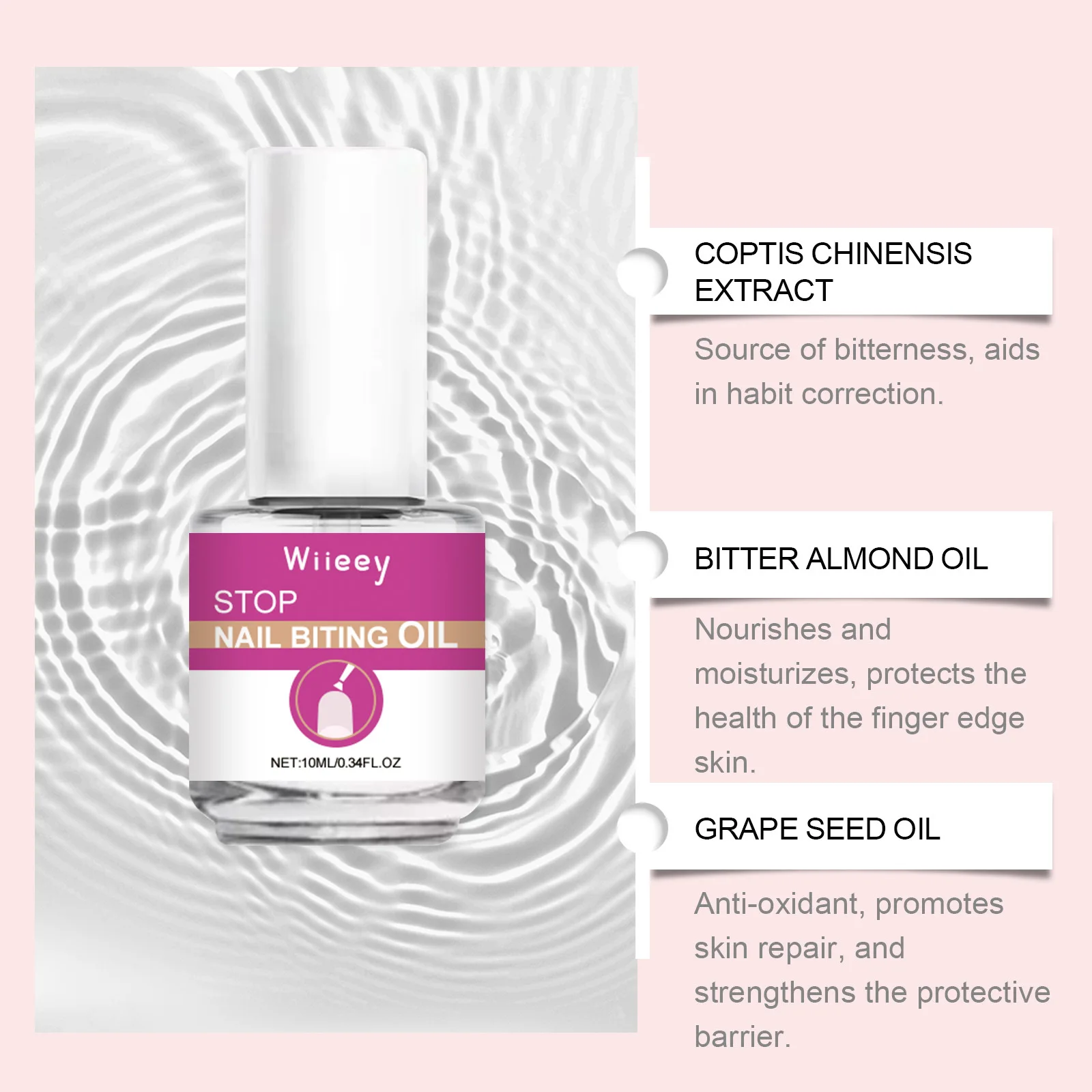 Anti Stop Nail Biting High Quality Natural Healthy Kids or Adults Nail Care Treatment Liquid Anti Biting Liquid