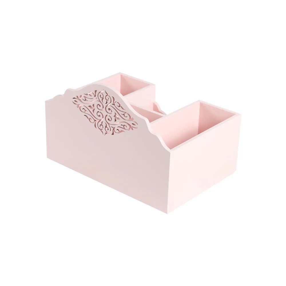 Portable Wood Desktop Organizer Multi-use Set Wood Office Organizer for Desk Wooden Accessories For Pen Storage