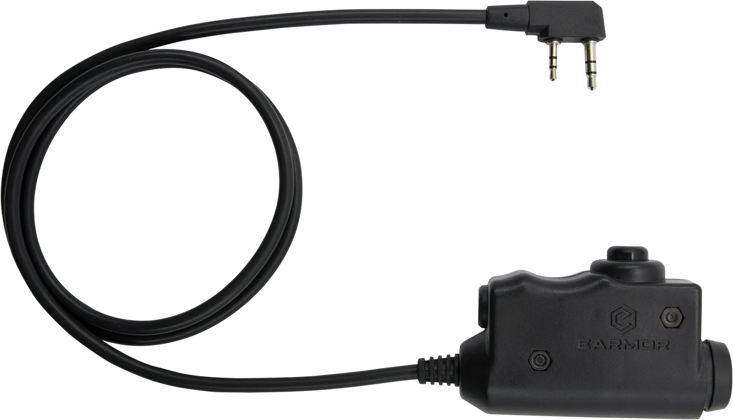 EARMOR M51 PTT  Push To Talk suitable with all NATO Standard Kenwood Walkie for Lightweight Hearing Protection Hunting Safety