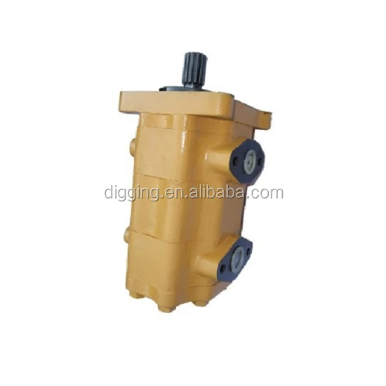 DIGEER For Komatsu D60 Bulldozer Vehicle Hydraulic Oil Gear Pump Tandem 705-30-31203