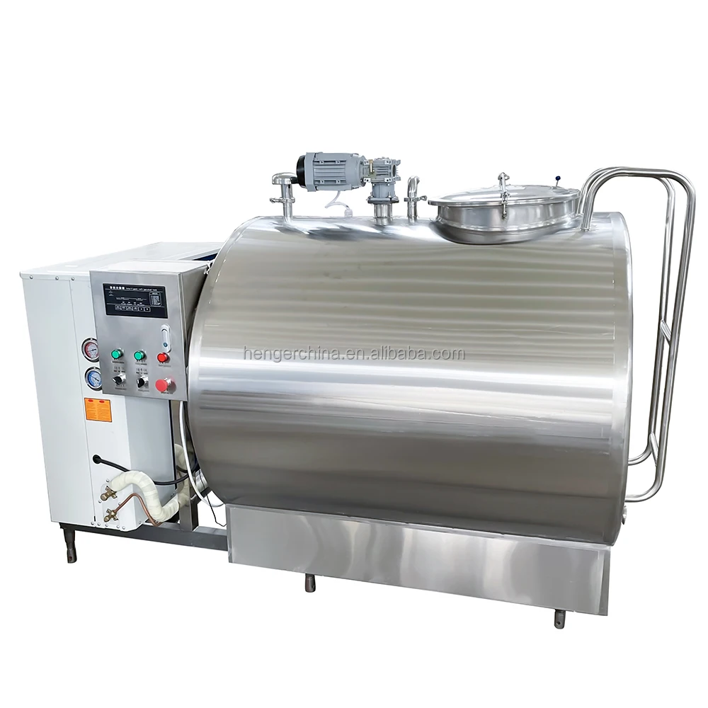 High Quality Cooling Tank for Dairy, Beverage, and Food Processing Energy-Efficient, Stainless Steel