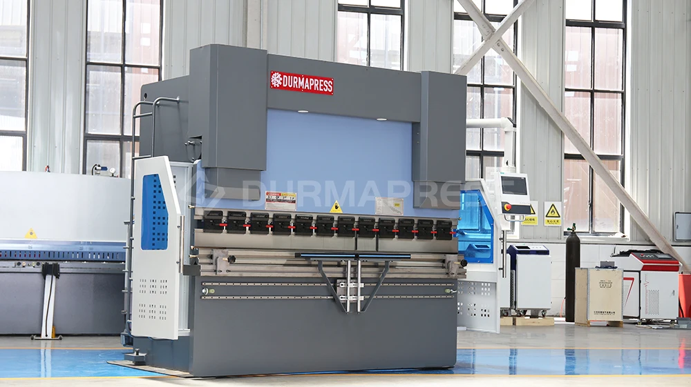 Practical  E310P 160T/4000 Servo CNC Controller Press Brake Machine Sheet Metal Hydraulic Plate Bending Machine