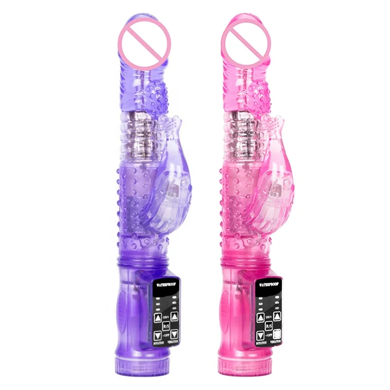 Wholesaler Rotating Head Vibrator 360 Degree Rotation Penis And Thrust Dildo Sex Vibrator For Women Man Anal Rotating Vibrator