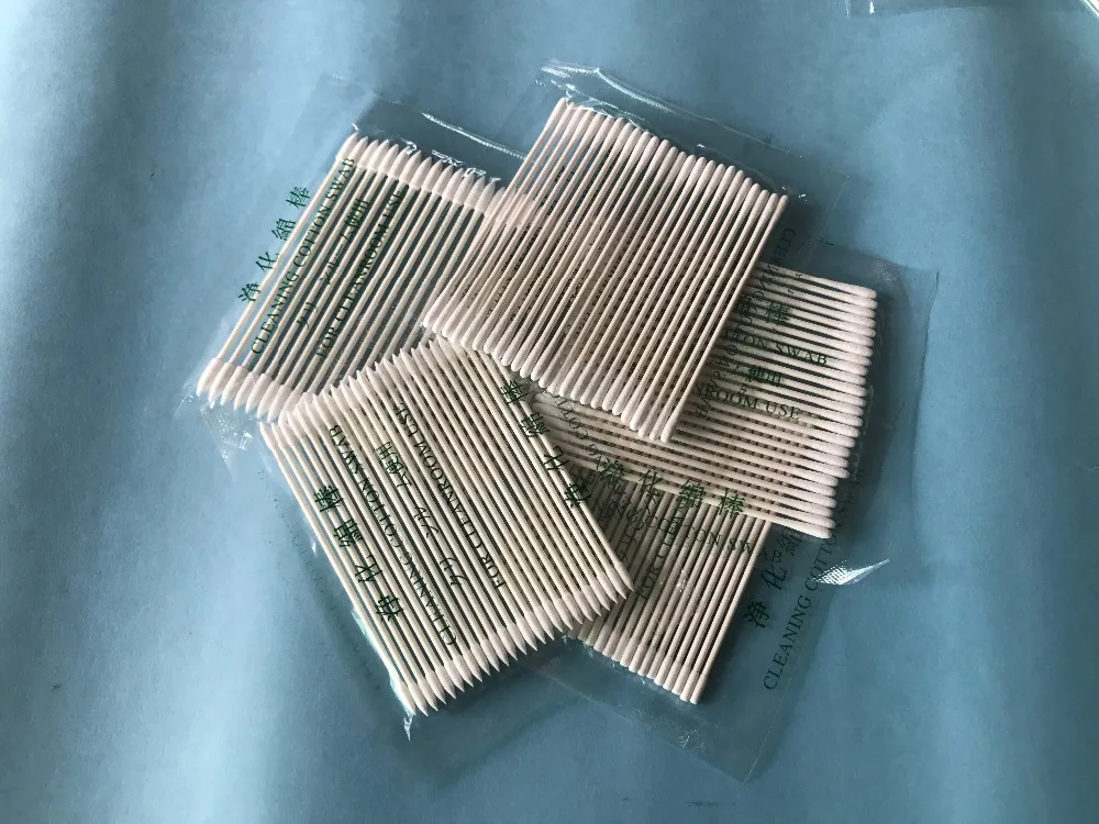 Передаточный шлюз ватный тампон с бумажной ручкой Двойные