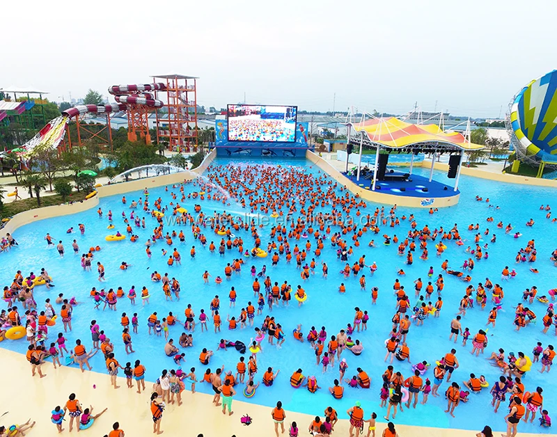 Commercial Wind Pressure Wave Water Park Pool Wave Surf Pool Wave Pool Machine