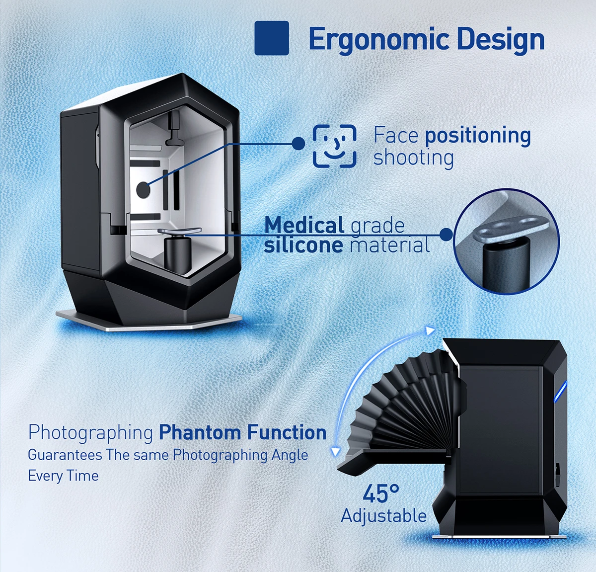 ADSS Portable Magic Mirror Digital Facial Scanner 3D 4D Mobile Skin Analyzer for Commercial Salon