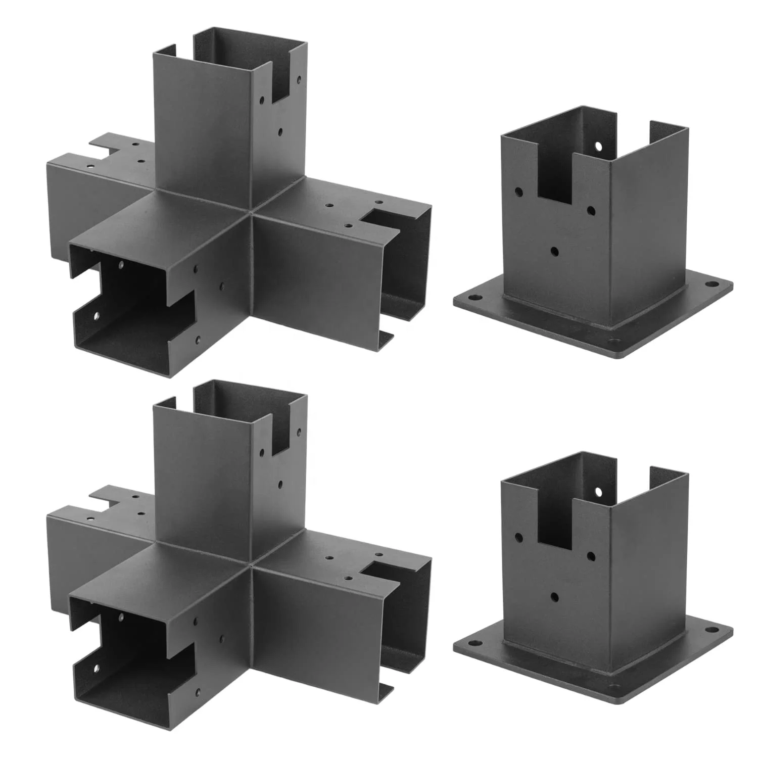 pergola brackets 4x4 kit Factory Direct Sale Pergola Bracket With Corner Wood Beams Connector Pergola Bracket