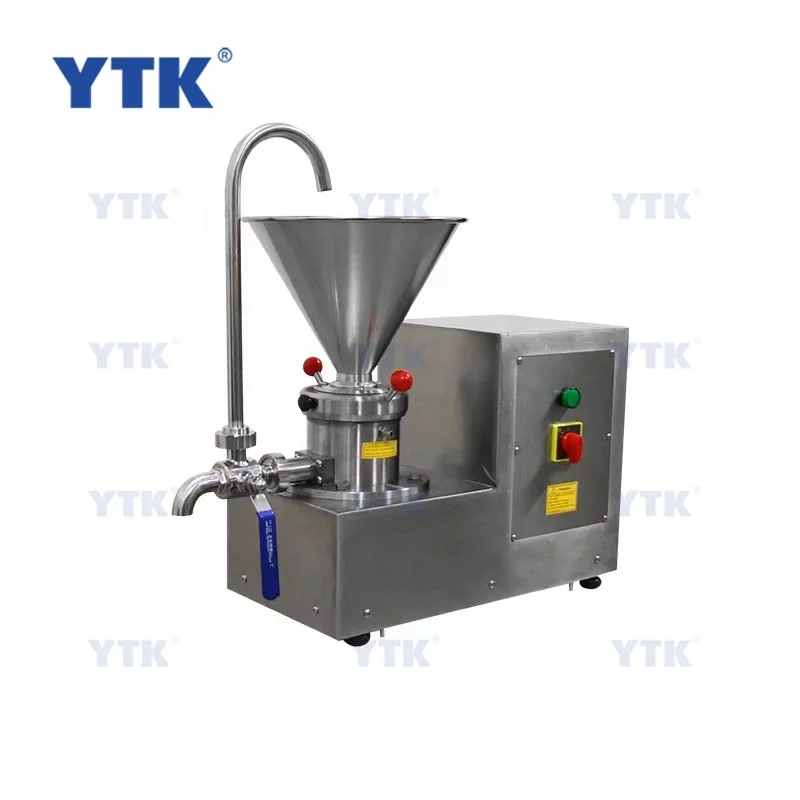 YTK-JMS60 High Quality Desktop Peanut Paste Mill Chilli Sauce Butter Cheese Tahini Emulsifying Grinding Colloid Mill Machine
