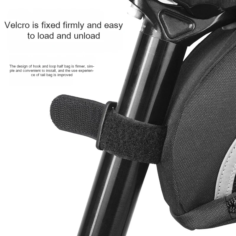 RTS Bicycle Series Strap On Bike Saddle Bag Bicycle Seat Pack Bag Cycling Wedge with multi Size Options Bike bags