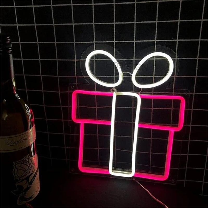 Drop shipping flex led neon lamp rgb light home decoration custom logo wholesale gift neon sign