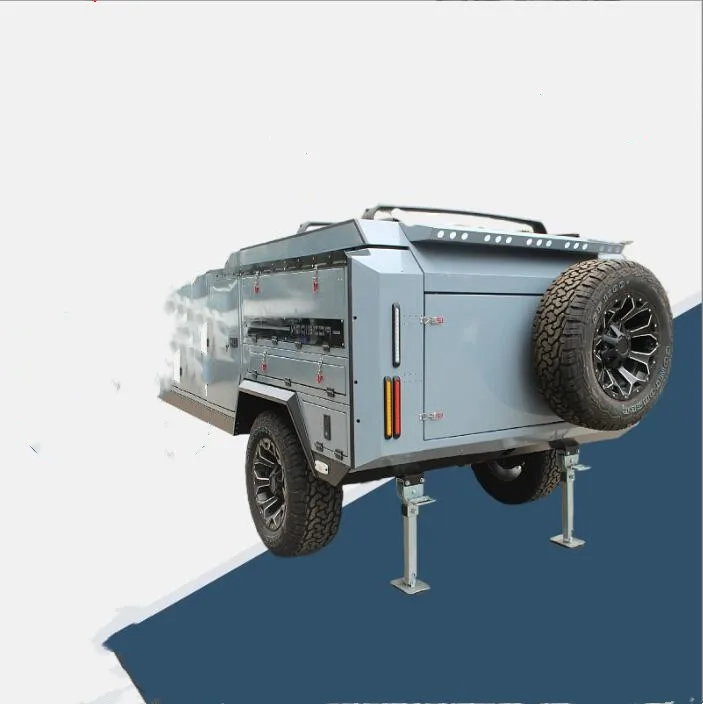 2023 Hotsale 4x4 Off Road Custom Small Family Car Travel Camper Truck and Trailer